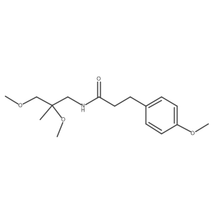 N-(2,3-dimethoxy-2-methylpropyl)-3-(4-methoxyphenyl)propanamide Structure