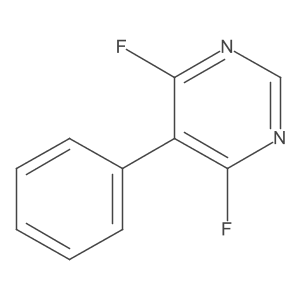 4,6-Difluoro-5-phenylpyrimidine Structure