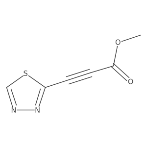 Methyl 3-(1,3,4-thiadiazol-2-yl)prop-2-ynoate Structure