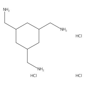 [3,5-Bis(aminomethyl)cyclohexyl]methanamine;trihydrochloride结构式