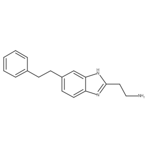 2-[5-(2-phenylethyl)-1H-1,3-benzodiazol-2-yl]ethan-1-amine Structure