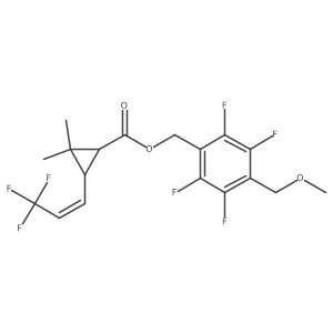D-Teflumethrin Structure