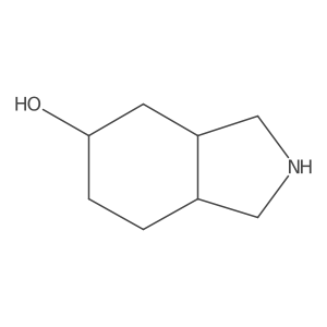 (3AR,5S,7aS)-octahydro-1H-isoindol-5-ol结构式
