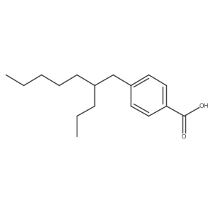 4-(2-Propylheptyl)benzoic acid Structure