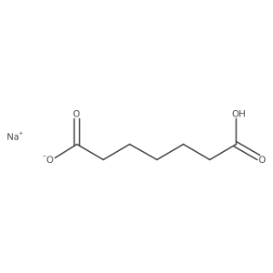 Monosodium pimelate Structure