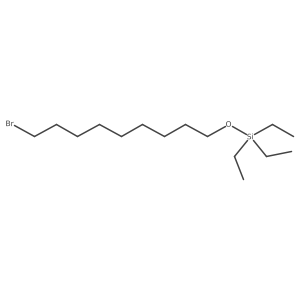 [(9-Bromononyl)oxy]triethylsilane Structure
