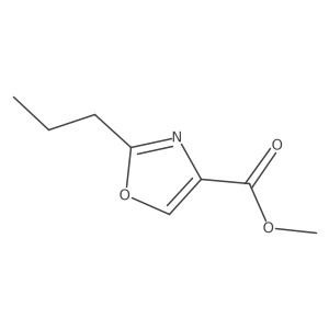 Methyl 2-Propyloxazole-4-carboxylate Structure