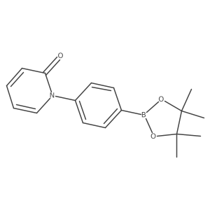 4-(1H-Pyridin-2-one)phenylboronic acid pinacol ester Structure