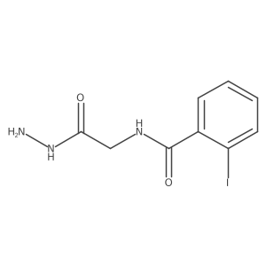 N-(2-Iodobenzoyl)glycine hydrazide结构式