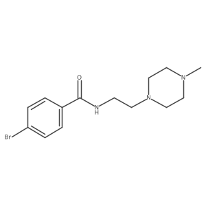 4-Bromo-N-[2-(4-Methyl-1-piperazinyl)ethyl]benzamide Structure