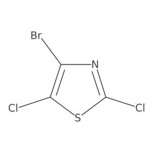 4-Bromo-2,5-dichloro-1,3-thiazole结构式