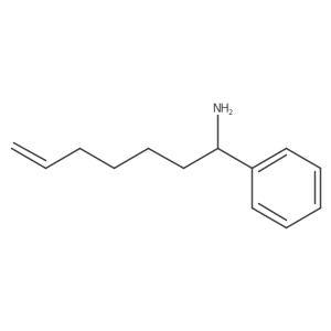 1-Phenylhept-6-en-1-amine结构式