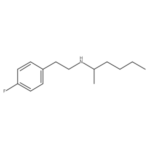 [2-(4-Fluorophenyl)ethyl](hexan-2-yl)amine Structure