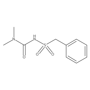 3-Benzylsulfonyl-1,1-dimethylurea Structure