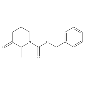 Benzyl 2-methyl-3-oxopiperidine-1-carboxylate Structure