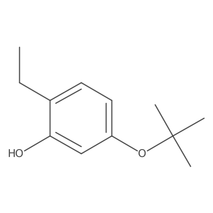 5-(Tert-butoxy)-2-ethylphenol结构式