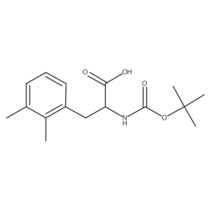 Boc-2,3-Dimethy-L-Phenylalanine Structure