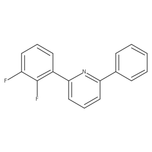 2-(2,3-Difluorophenyl)-6-phenylpyridine结构式