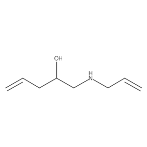 1-(2-Propen-1-ylamino)-4-penten-2-ol结构式