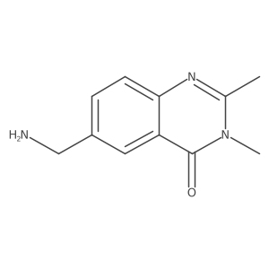 6-(Aminomethyl)-2,3-dimethyl-4(3H)-quinazolinone Structure
