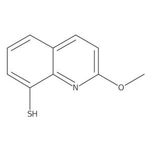 2-Methoxy-8-quinolinethiol Structure