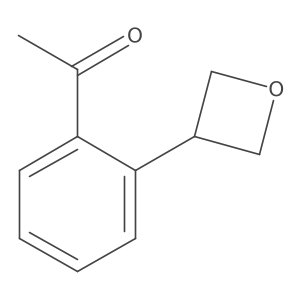 1-(2-(Oxetan-3-yl)phenyl)ethan-1-one Structure