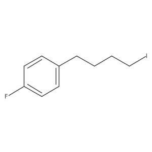 1-(4-Iodobutyl)-4-fluorobenzene Structure