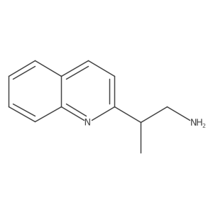 2-(Quinolin-2-yl)propan-1-amine结构式