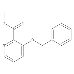Methyl 3-benzyloxypicolinate Structure