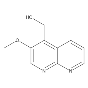 (3-Methoxy-1,8-naphthyridin-4-yl)methanol Structure