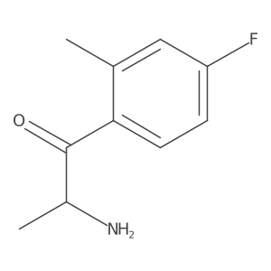 2-Amino-1-(4-fluoro-2-methylphenyl)propan-1-one Structure