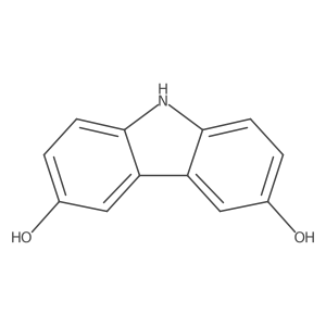 9H-Carbazole-3,6-diol结构式