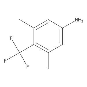 3,5-Dimethyl-4-(trifluoromethyl)aniline Structure