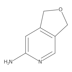 1,3-Dihydrofuro[3,4-c]pyridin-6-amine结构式