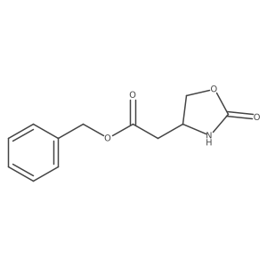 Benzyl 2-(2-oxooxazolidin-4-yl)acetate Structure