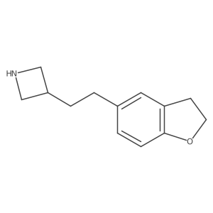 3-[2-(2,3-Dihydro-1-benzofuran-5-yl)ethyl]azetidine Structure