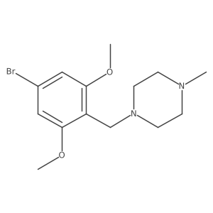 1-(4-Bromo-2,6-dimethoxybenzyl)-4-methylpiperazine结构式