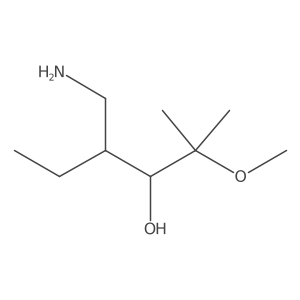 4-(Aminomethyl)-2-methoxy-2-methylhexan-3-ol Structure