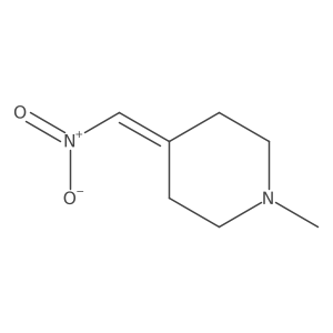 1-Methyl-4-(nitromethylidene)piperidine Structure