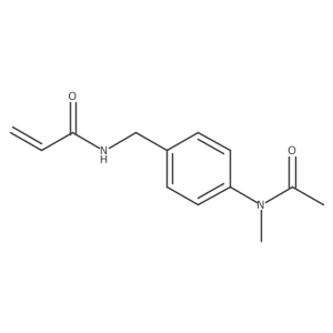 N-{[4-(N-methylacetamido)phenyl]methyl}prop-2-enamide结构式