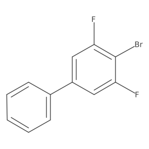 4-Bromo-3,5-difluoro-1,1'-biphenyl结构式