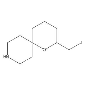 2-(Iodomethyl)-1-oxa-9-azaspiro[5.5]undecane Structure