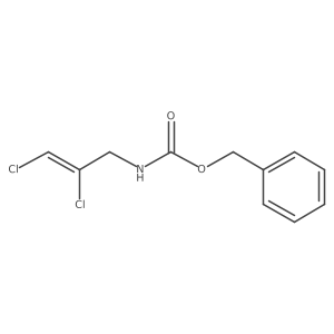 benzyl N-(2,3-dichloroprop-2-en-1-yl)carbamate结构式