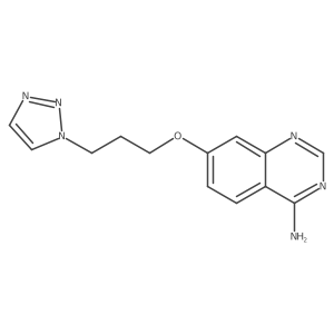 4-Amino-7-[3-(1,2,3-triazol-1-yl)propoxy]quinazoline Structure