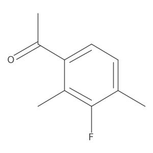 1-(3-Fluoro-2,4-dimethylphenyl)ethanone结构式