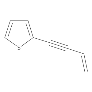2-(But-3-en-1-yn-1-yl) thiophene Structure