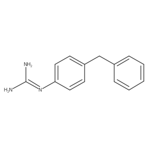 N-(4-benzylphenyl)guanidine结构式