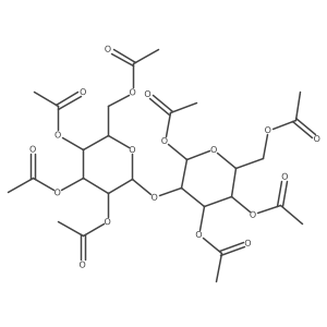 1,3,4,6-Tetra-O-acetyl-2-O-(2,3,4,6-tetra-O-acetyl-alpha-D-mannopyranosyl)-alpha-D-mannopyranose结构式