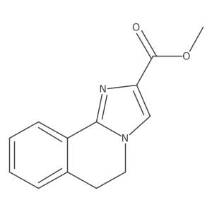 Methyl 5,6-dihydroimidazo[2,1-a]isoquinoline-2-carboxylate结构式