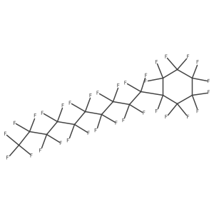 Perfluorodecylcyclohexane结构式